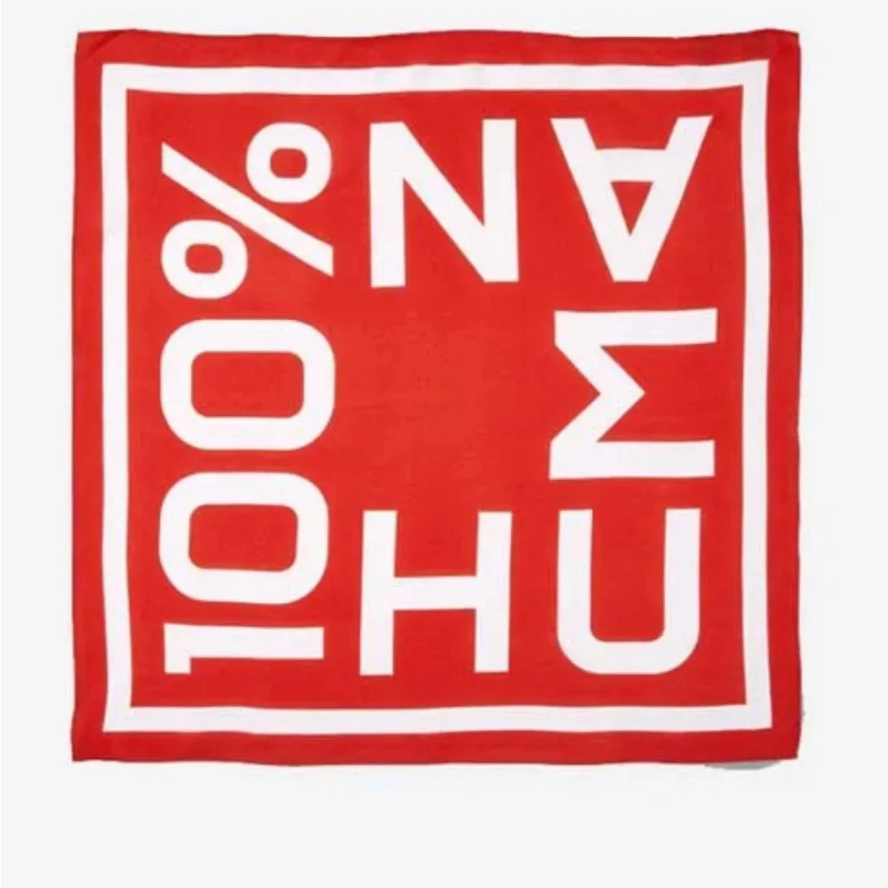 Everlane 100% human silk scarf, new without tags. Pet and smoke free home. - Picture 1 of 2